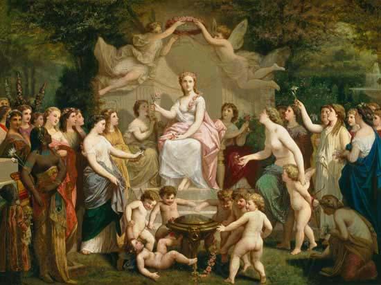 Henri-Pierre Picou Allegory of Spring France oil painting art